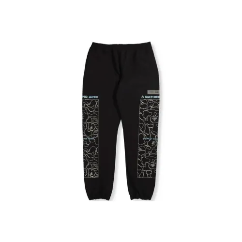 A BATHING APE Мужские Вязаные Спортивные Брюки
