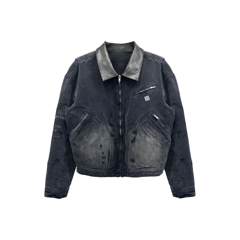 WANNA LAB SS25 Куртки Пальто Унисекс Темно-циановый