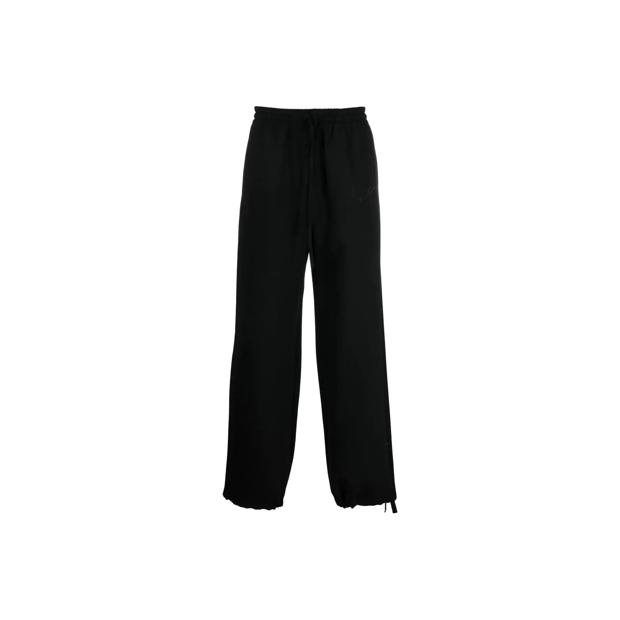 OFF WHITE High Waisted Straight Leg Trousers