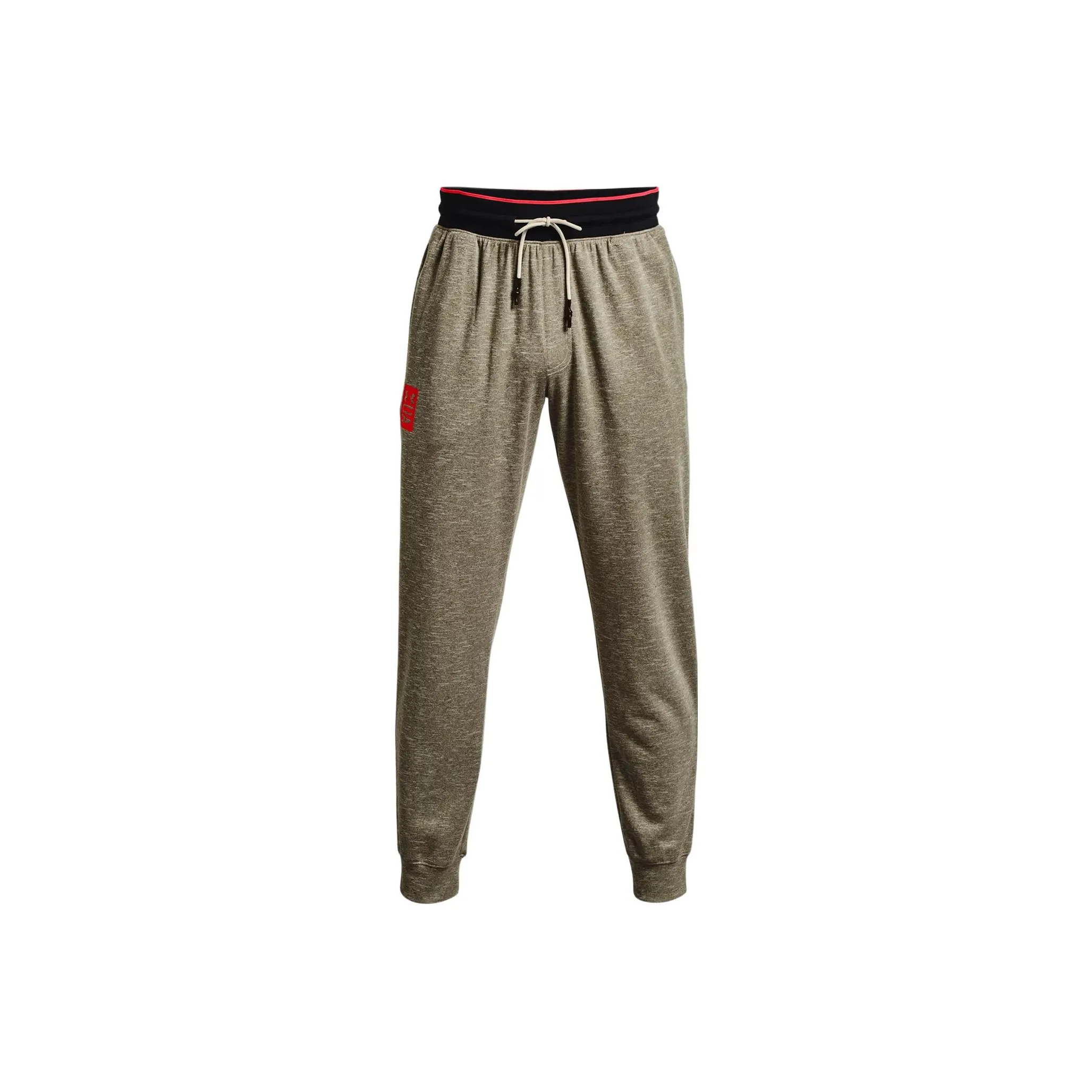 Under Armour Тренировочные брюки Мужские Лайм Белый