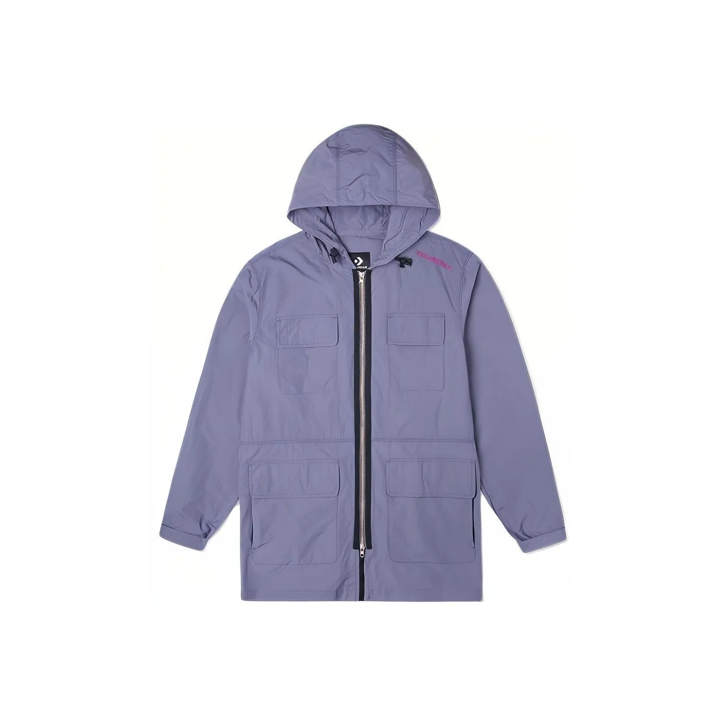 Converse Parka Coats Unisex Charcoal Gray