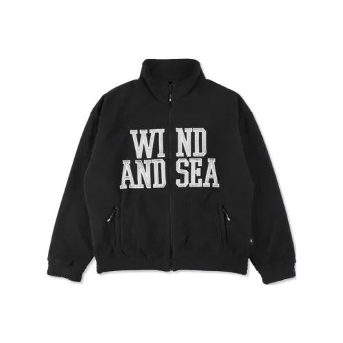 Wind And Sea Черные Мужские Куртки