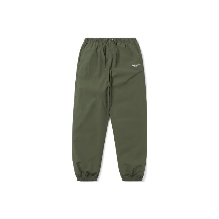 Thisisneverthat Зеленые Мужские Вязаные Спортивные Штаны