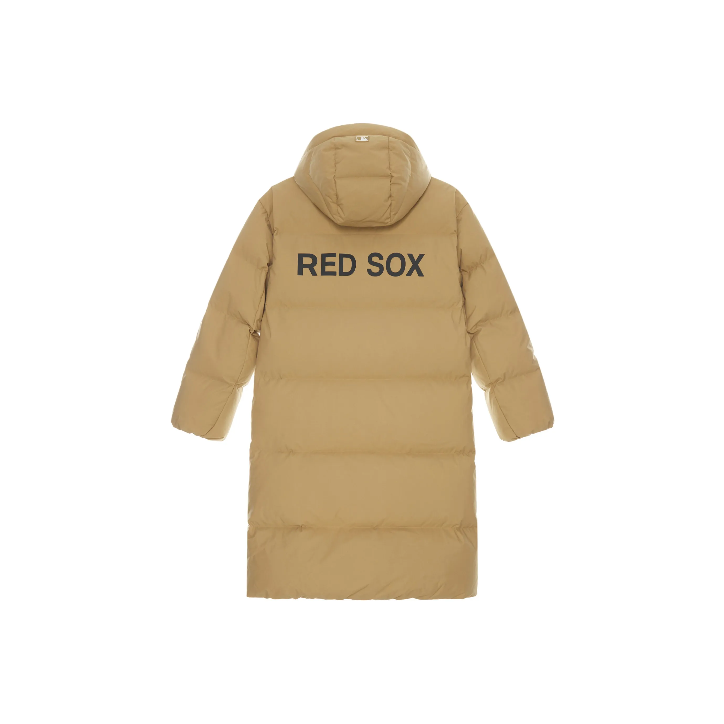 Mlb Base Logo Basic Collection Basic Boston Red Sox FW24 Пуховик Унисекс Бежево-желтый