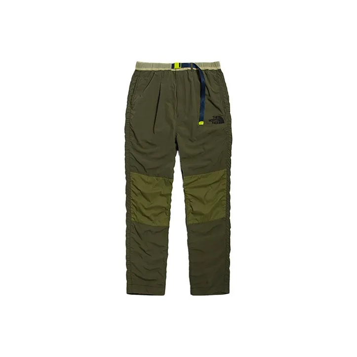 The North Face Вязаные тренировочные брюки мужские зеленые