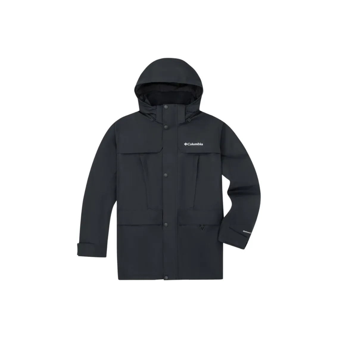 Columbia совместный бренд Transit хлопковый пуховик Мужской Черный