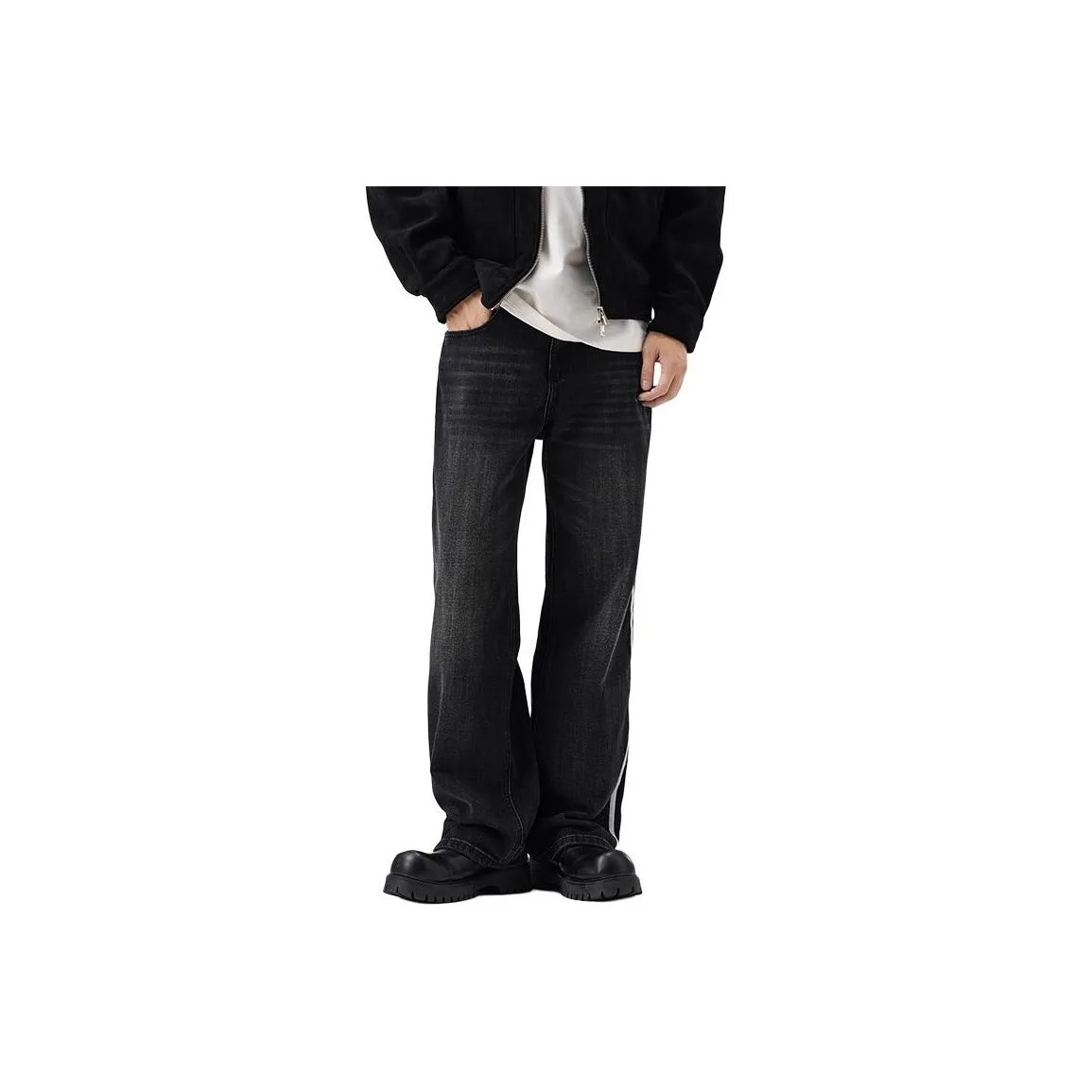 JASONWOOD Cowboy On The Run Jeans Men Black