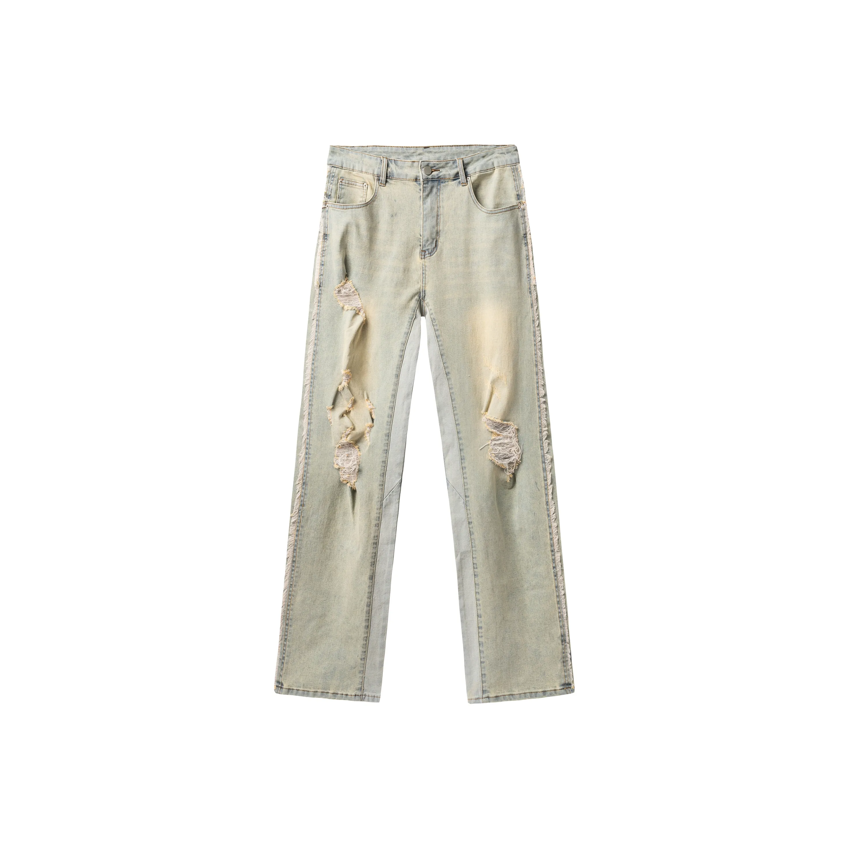 PILOTDRAGON Distressed Jeans Unisex