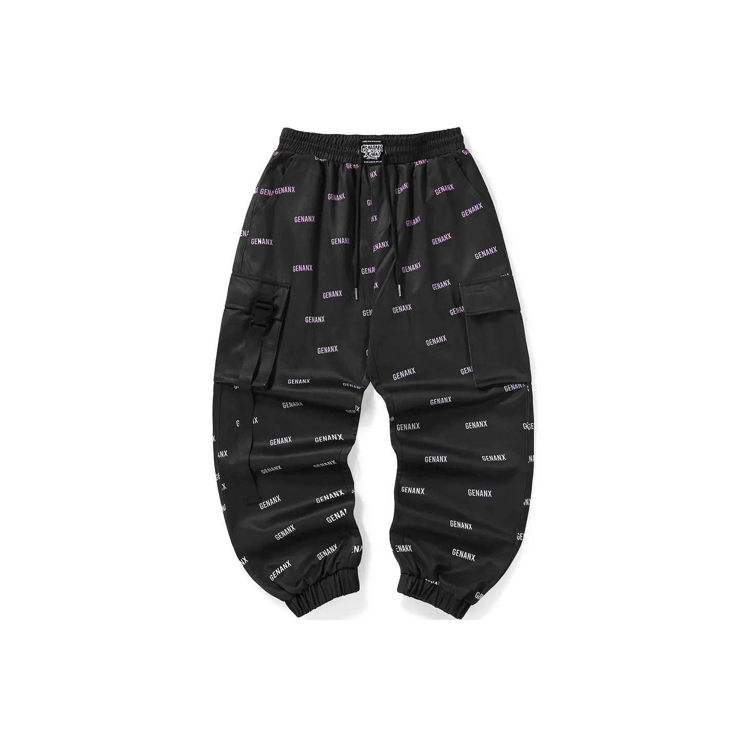 GENANX Штаны с манжетами Повседневные брюки Унисекс