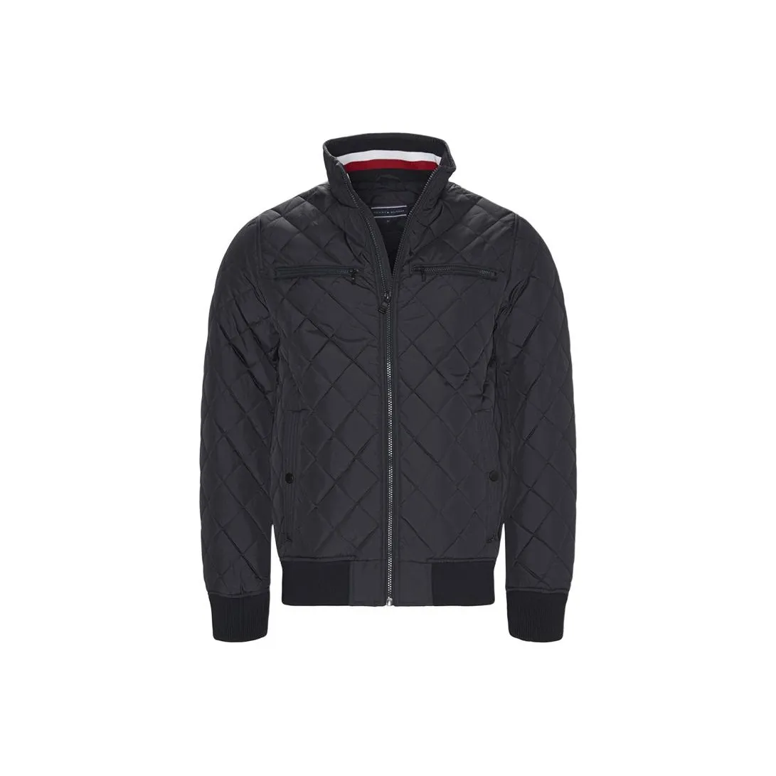 Tommy Hilfiger Хлопковый пуховик Мужской Черный