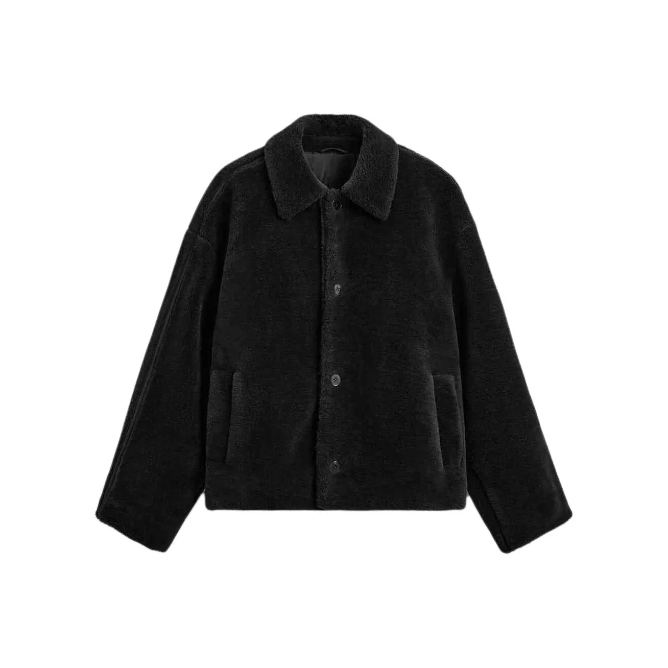 ZARA Новогодний FW24 Куртки и Пальто Мужской Черный