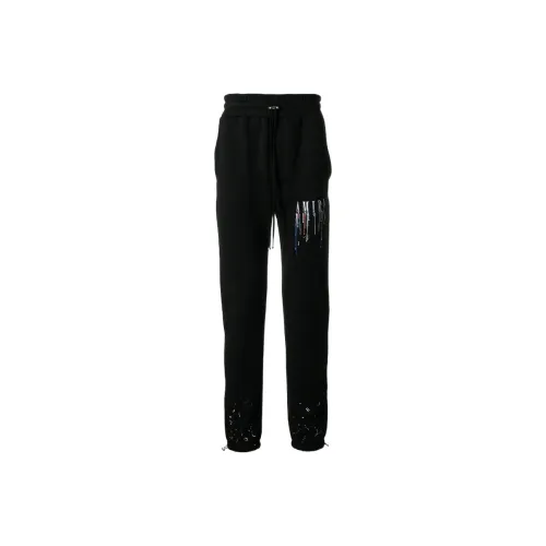 AMIRI Черные Мужские Вязаные Спортивные Брюки