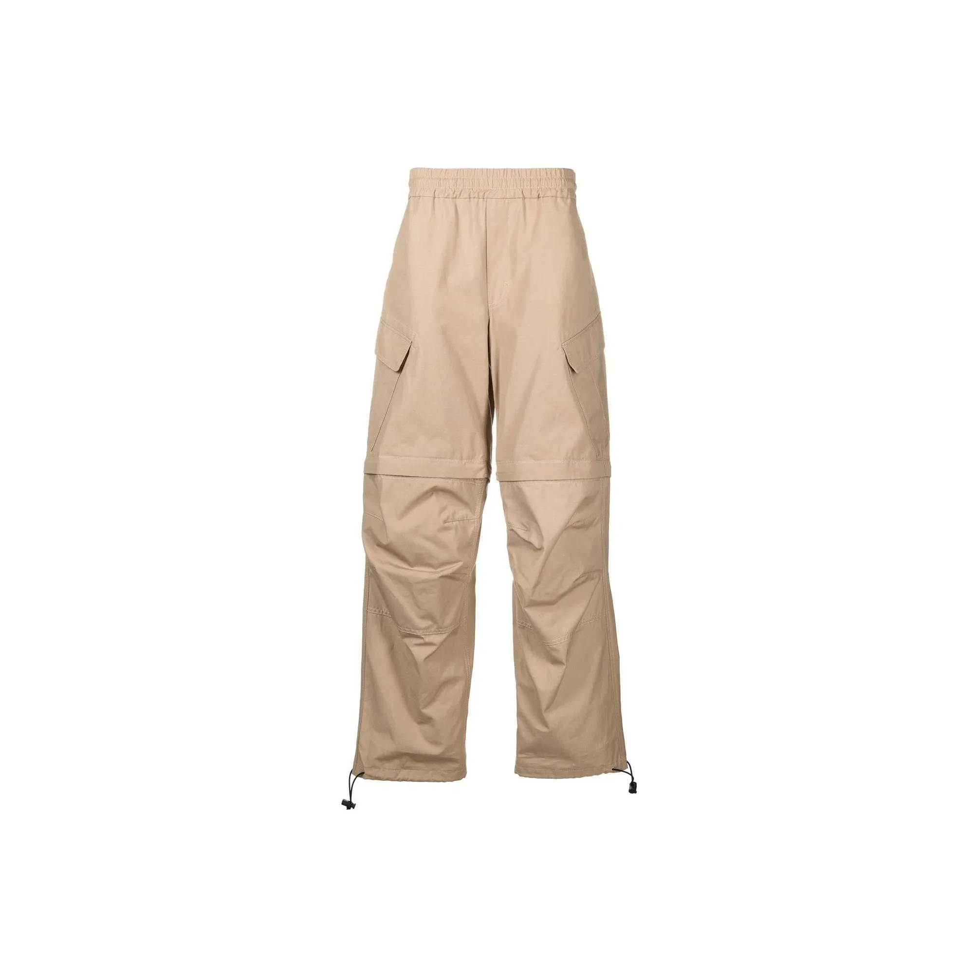 MSGM Elasticated Wide leg Trousers