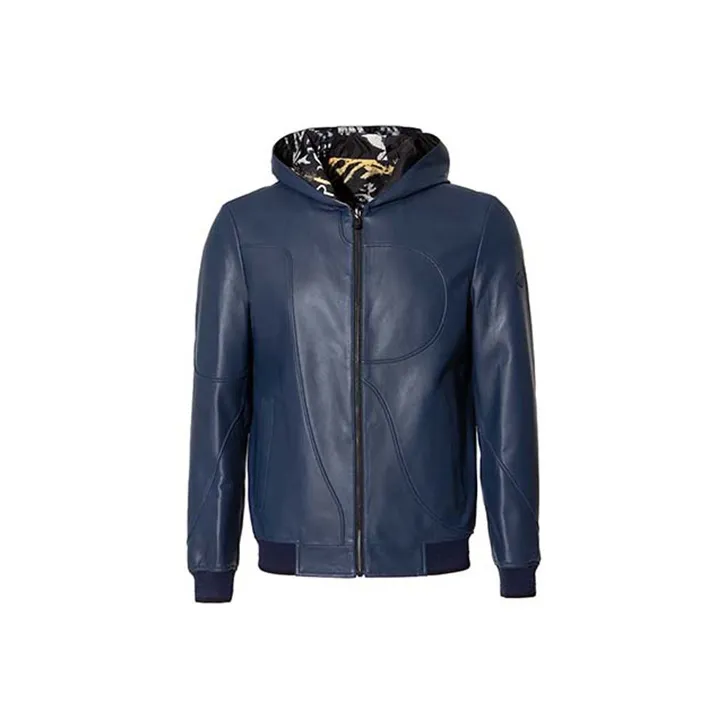 RARE Leather Jackets Men's Blue