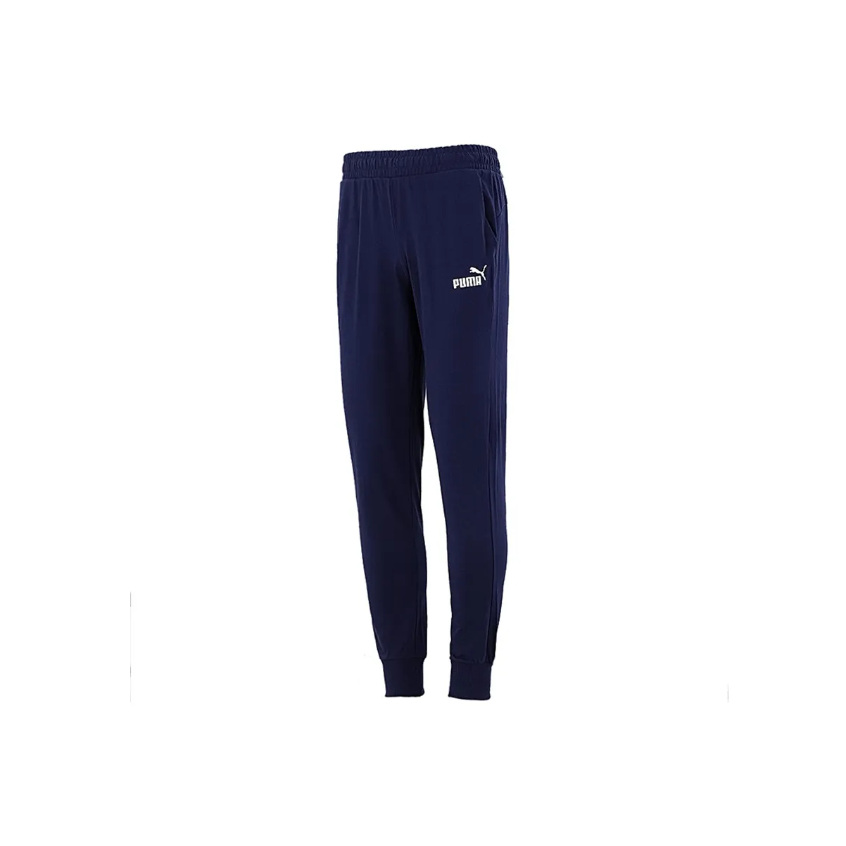 PUMA Essentials Knitted Sweatpants Men's Navy Blue