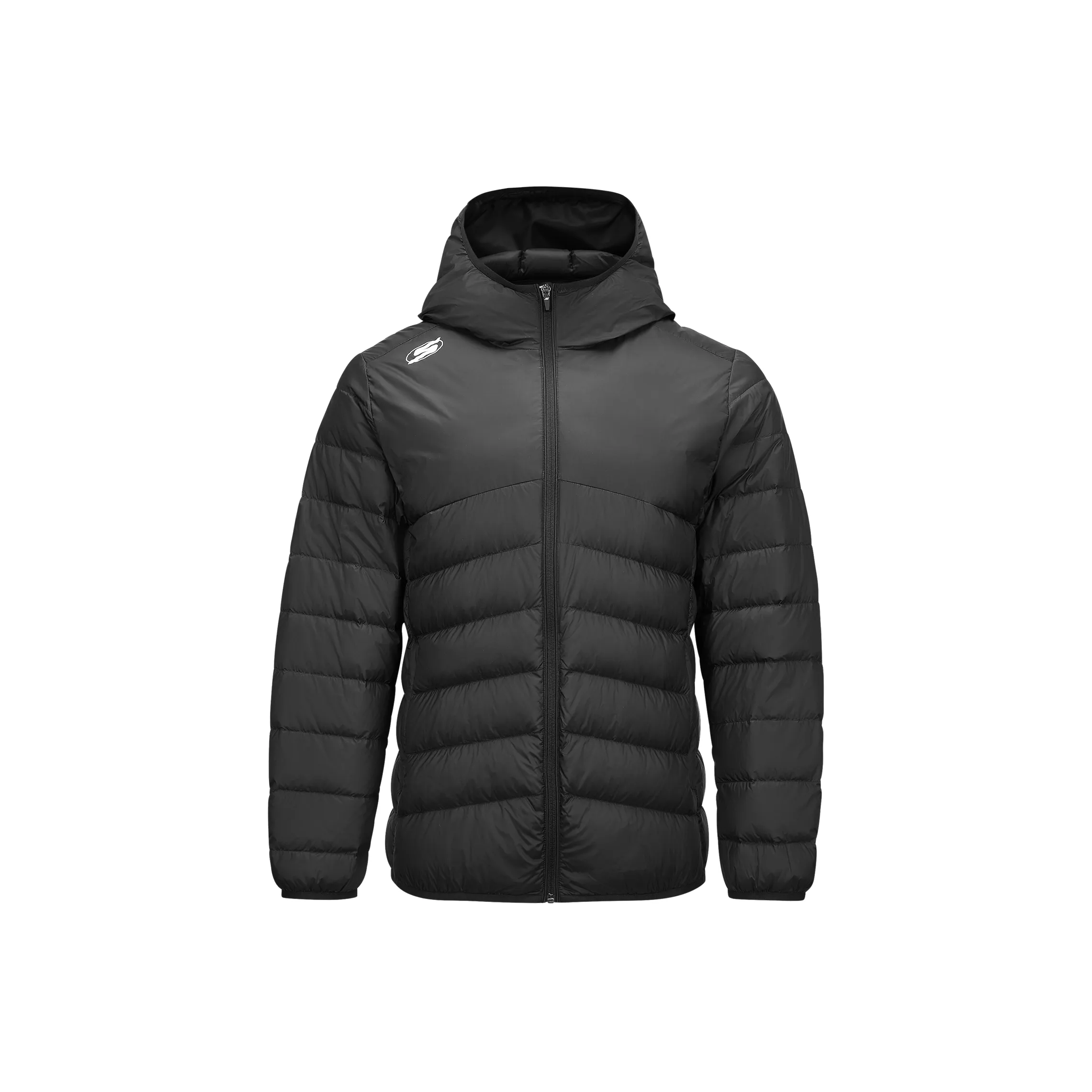 Skechers Пуховик Мужской Угольный Черный