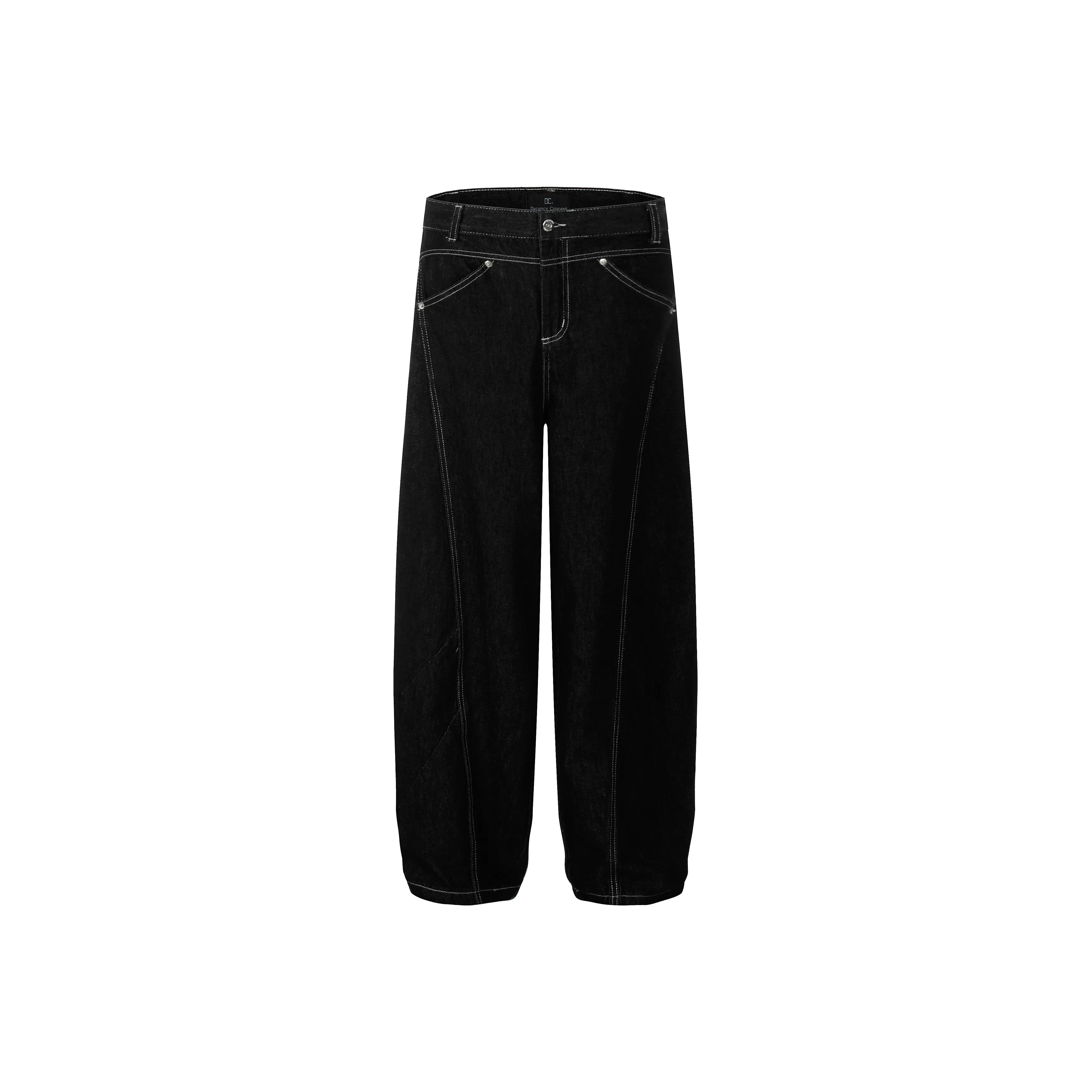 HEIYIXIANSHENG Длинные штаны унисекс черные