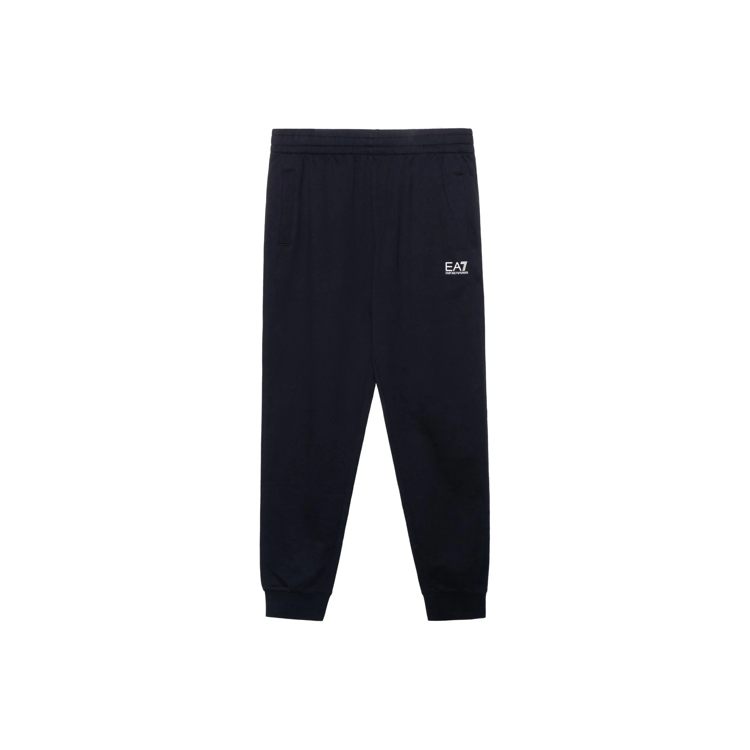 EMPORIO ARMANI Knitted Sports Pants Men's Black