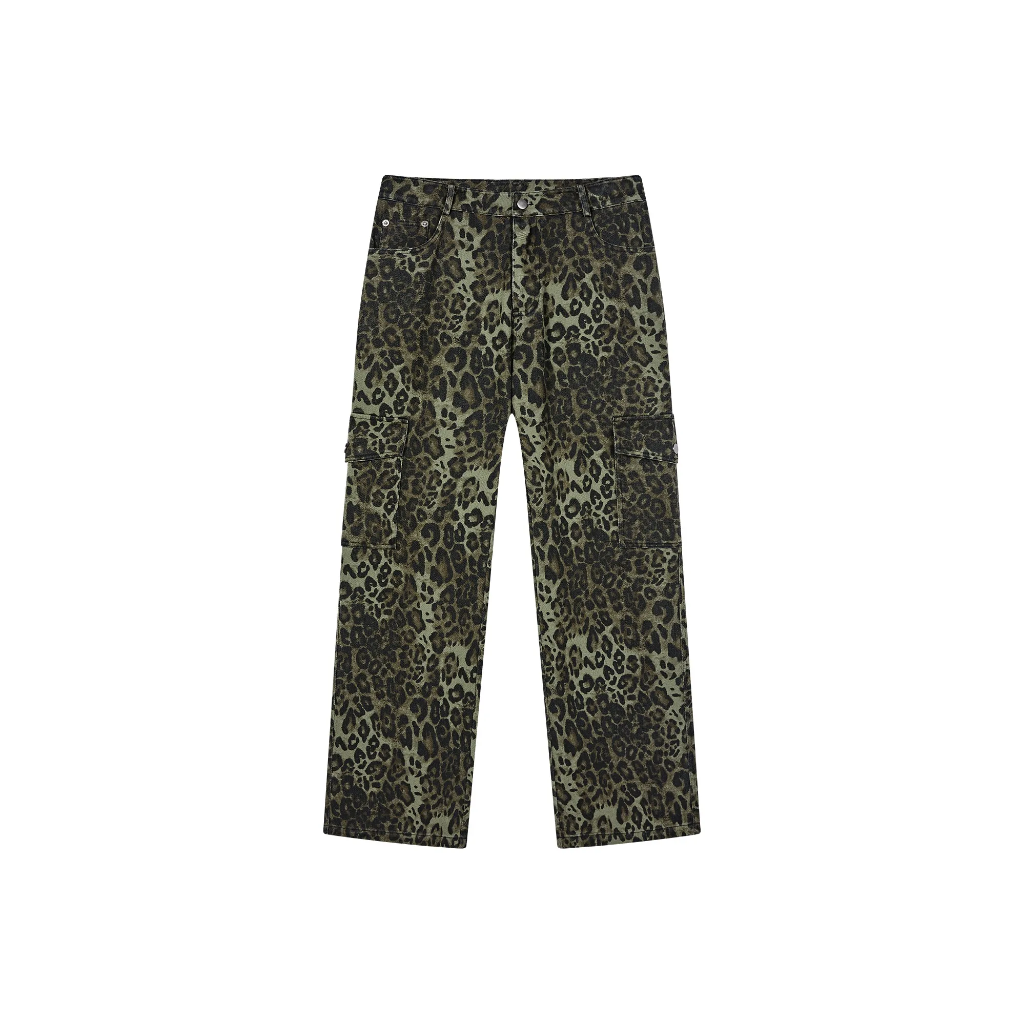 PASET Jeans Unisex Black Green