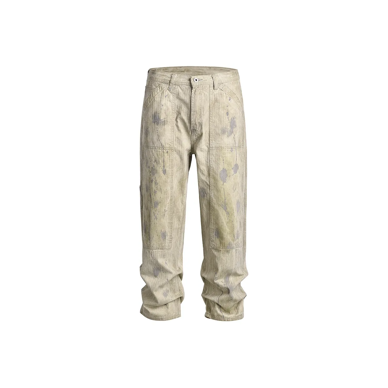 Unblank Cargo Pants Unisex Khaki