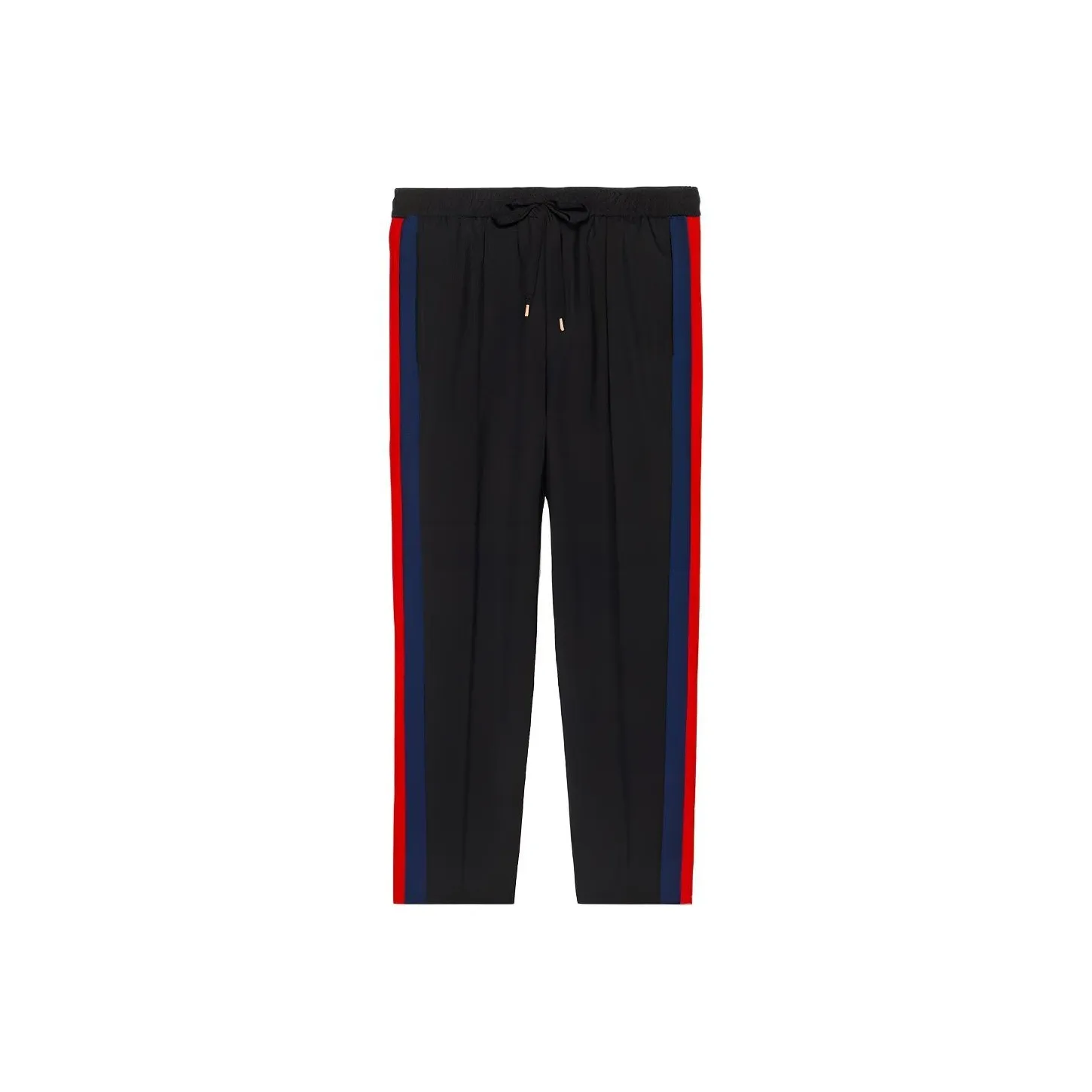 GUCCI Wool Cropped Pant With Stripe