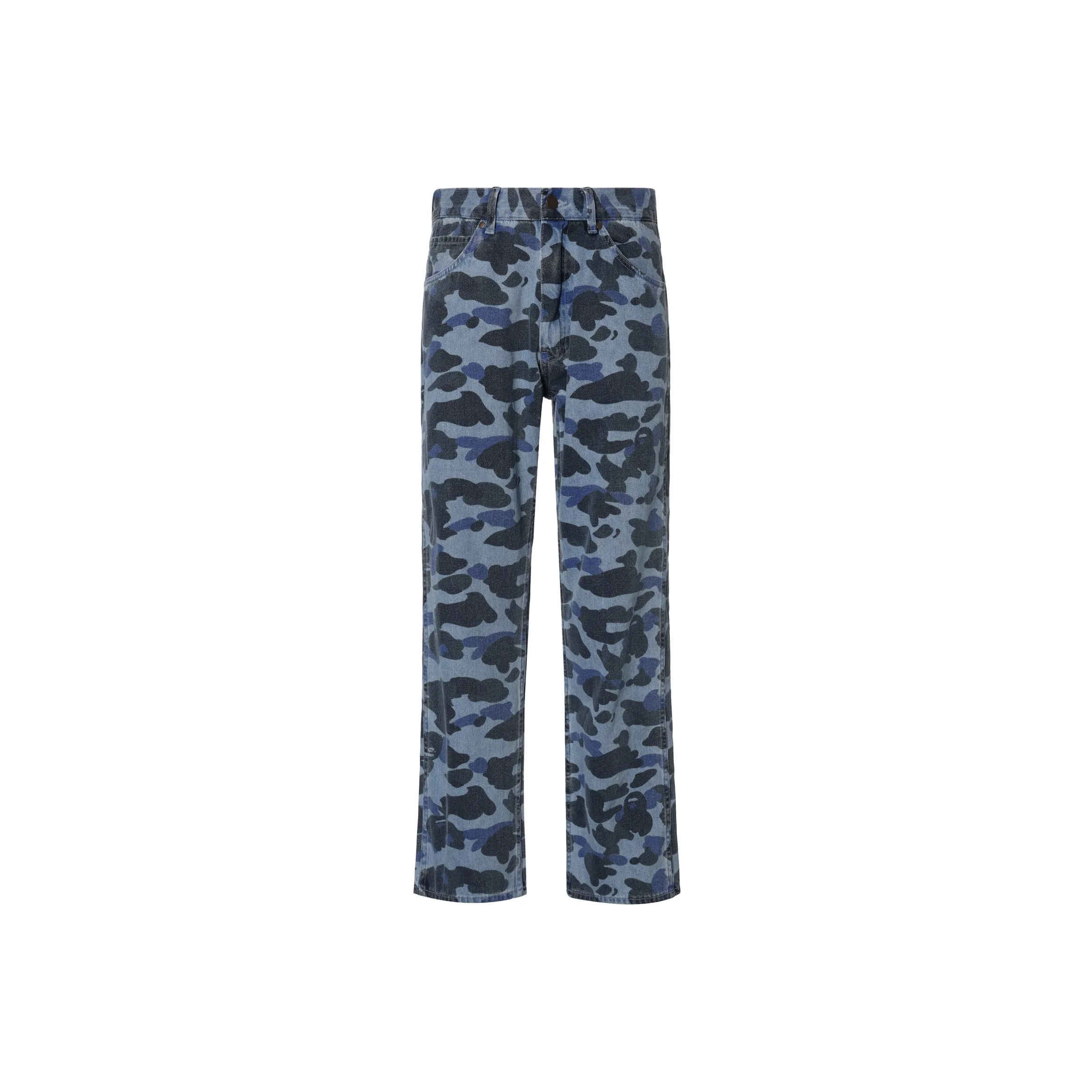 Bape Color Camo Denim Pants