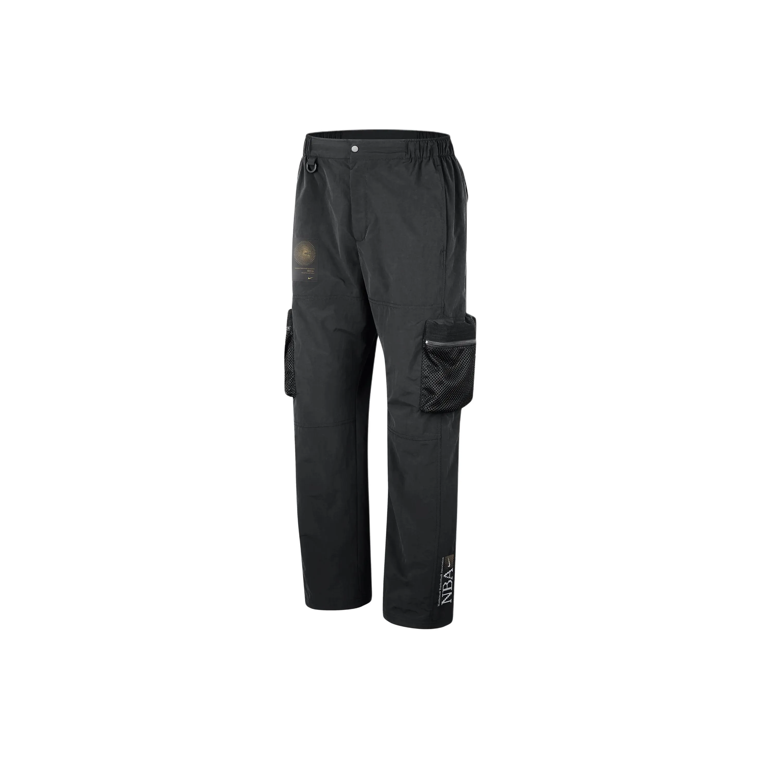 Nike Team 31 Свободный крой Карго брюки Мужские Черные