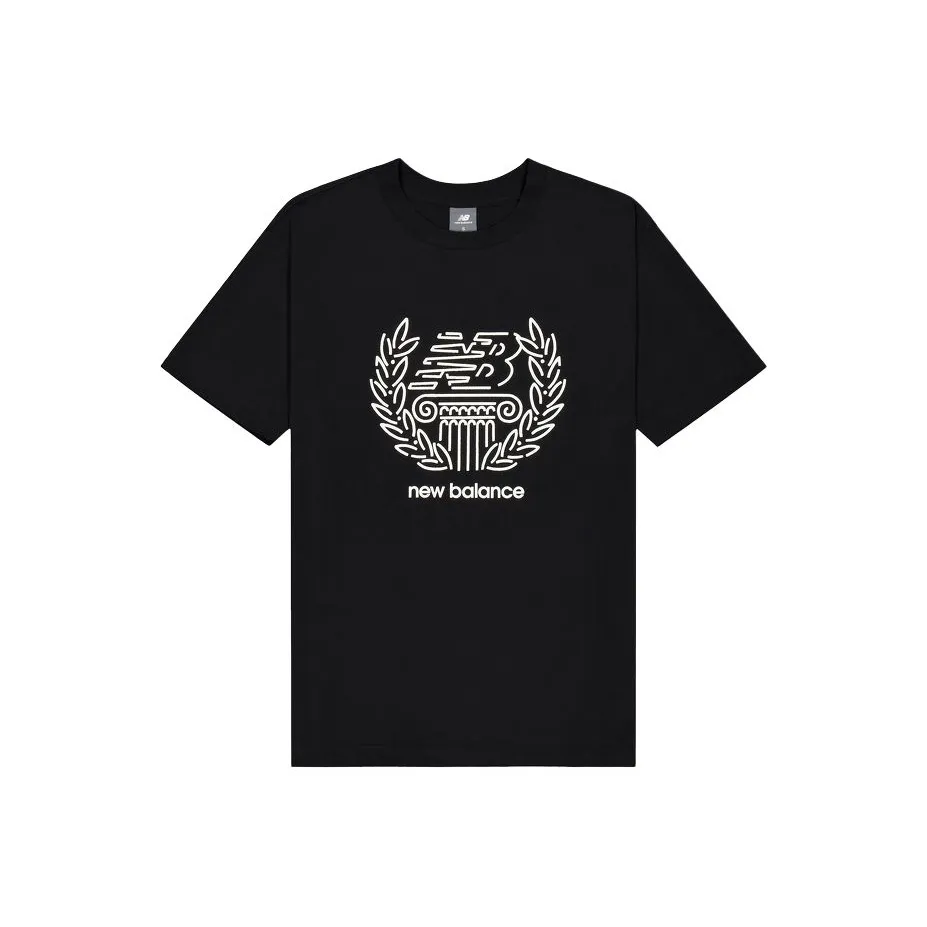 New Balance совместная футболка T Мужская Черная