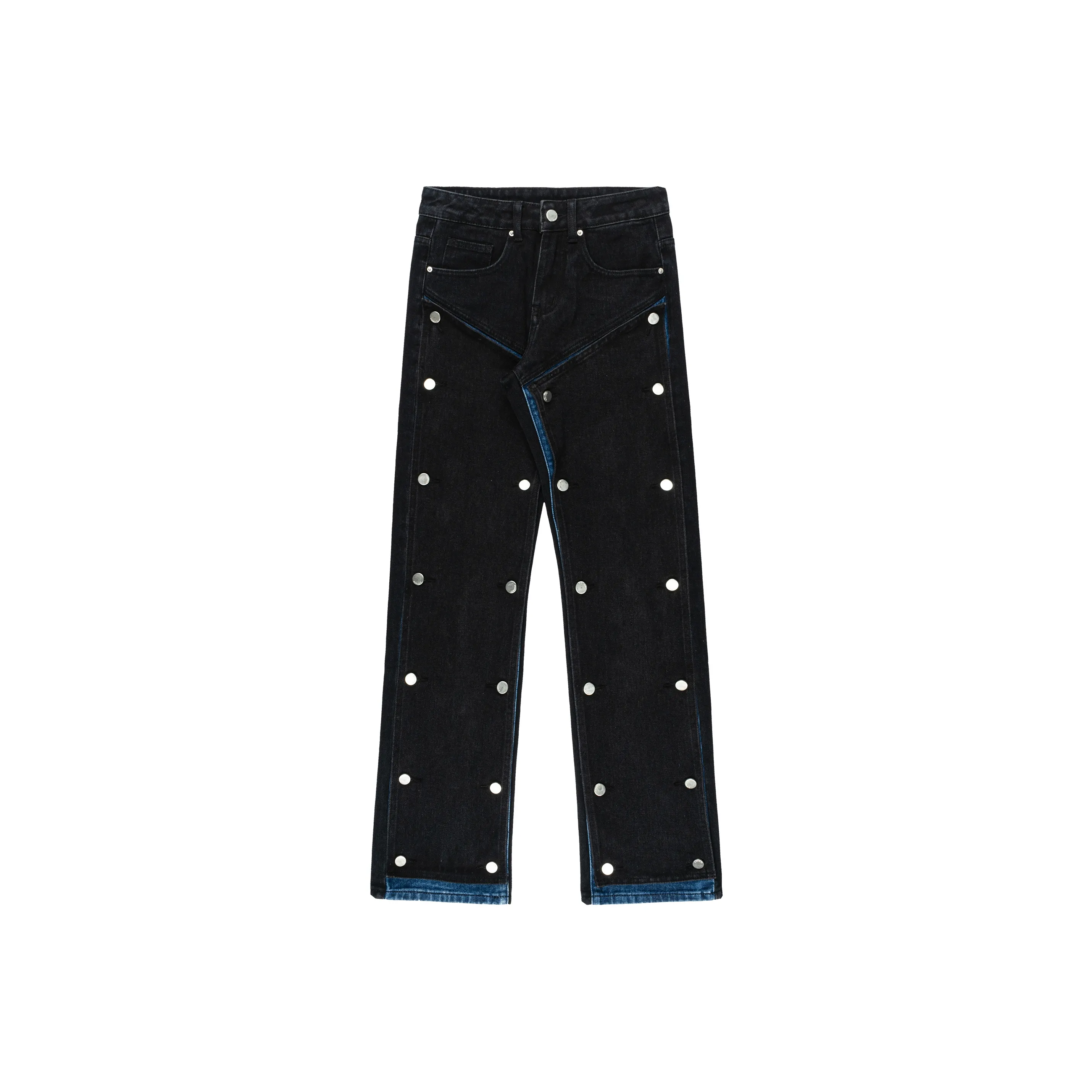 XINYINSU Jeans Unisex Black