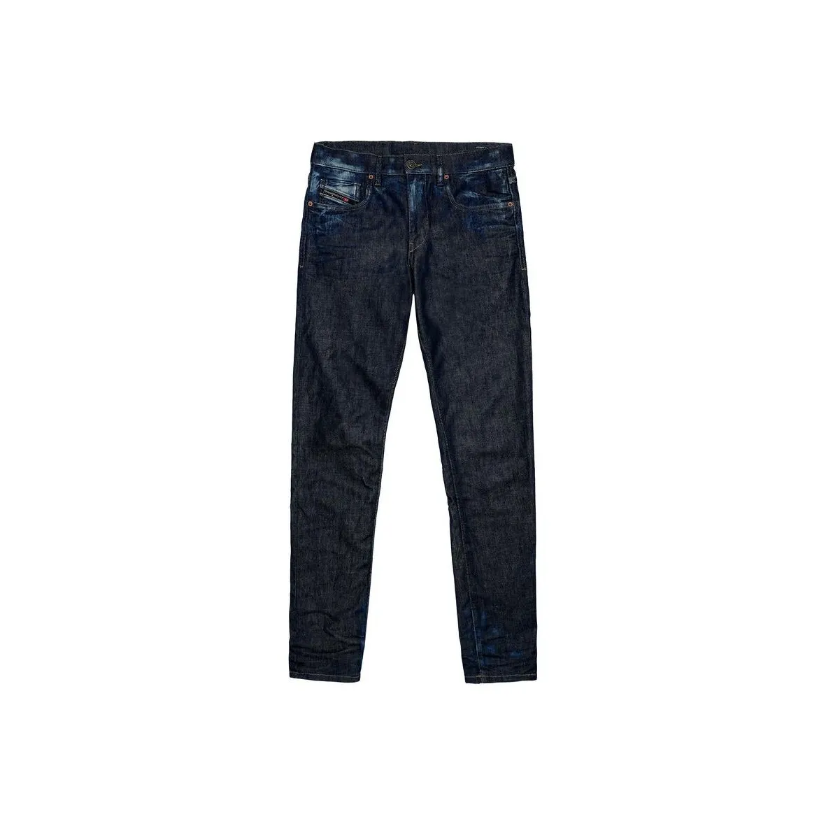 DIESEL Темно-синие мужские джинсы