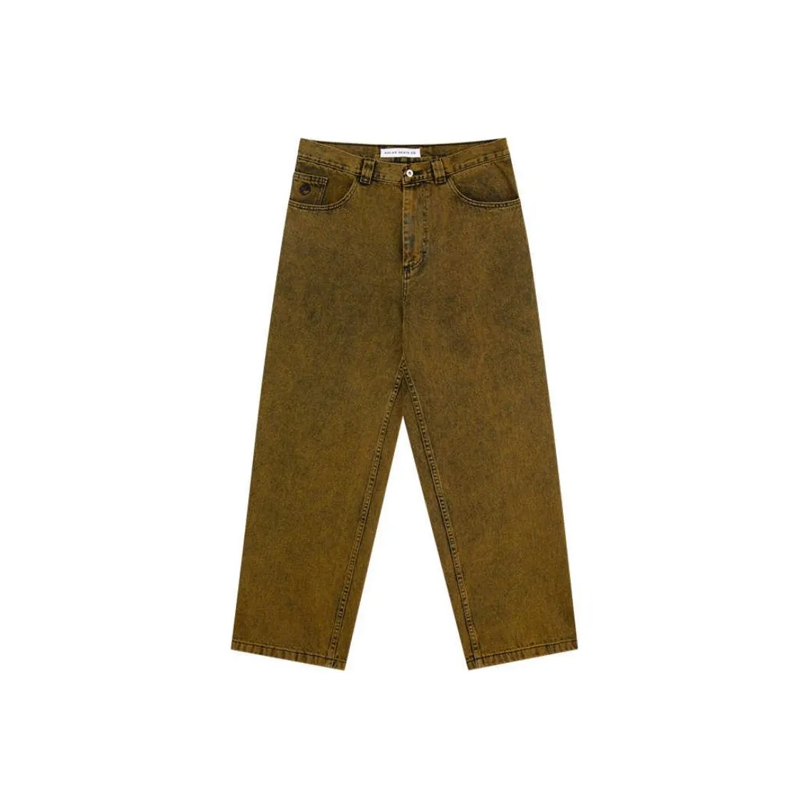 POLAR SKATE CO SS25 Джинсы Мужские Желтые Черные