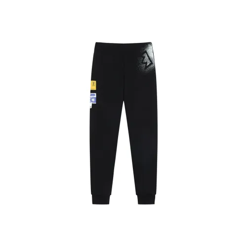 EVERLAST Черные Унисекс Вязаные Тренировочные Брюки