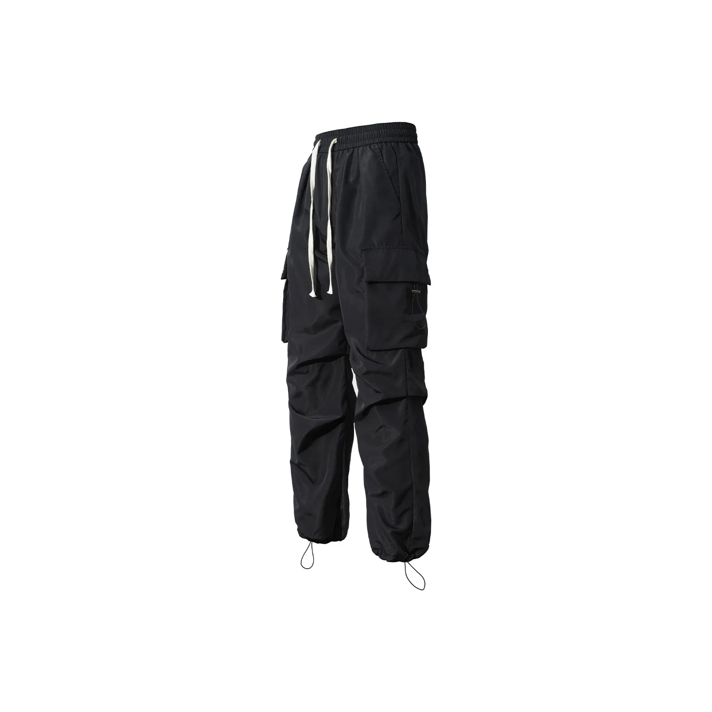 Jean West Cargo Pants Unisex Versatile Everyday Wear, Style Recommendation, Luxury Streetwear Black