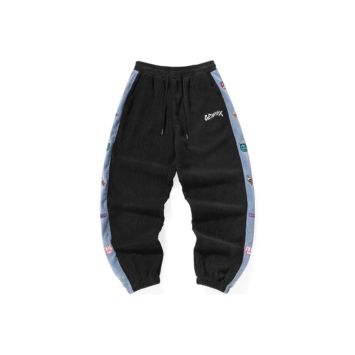 GENANX Штаны с манжетами Спортивные брюки Унисекс