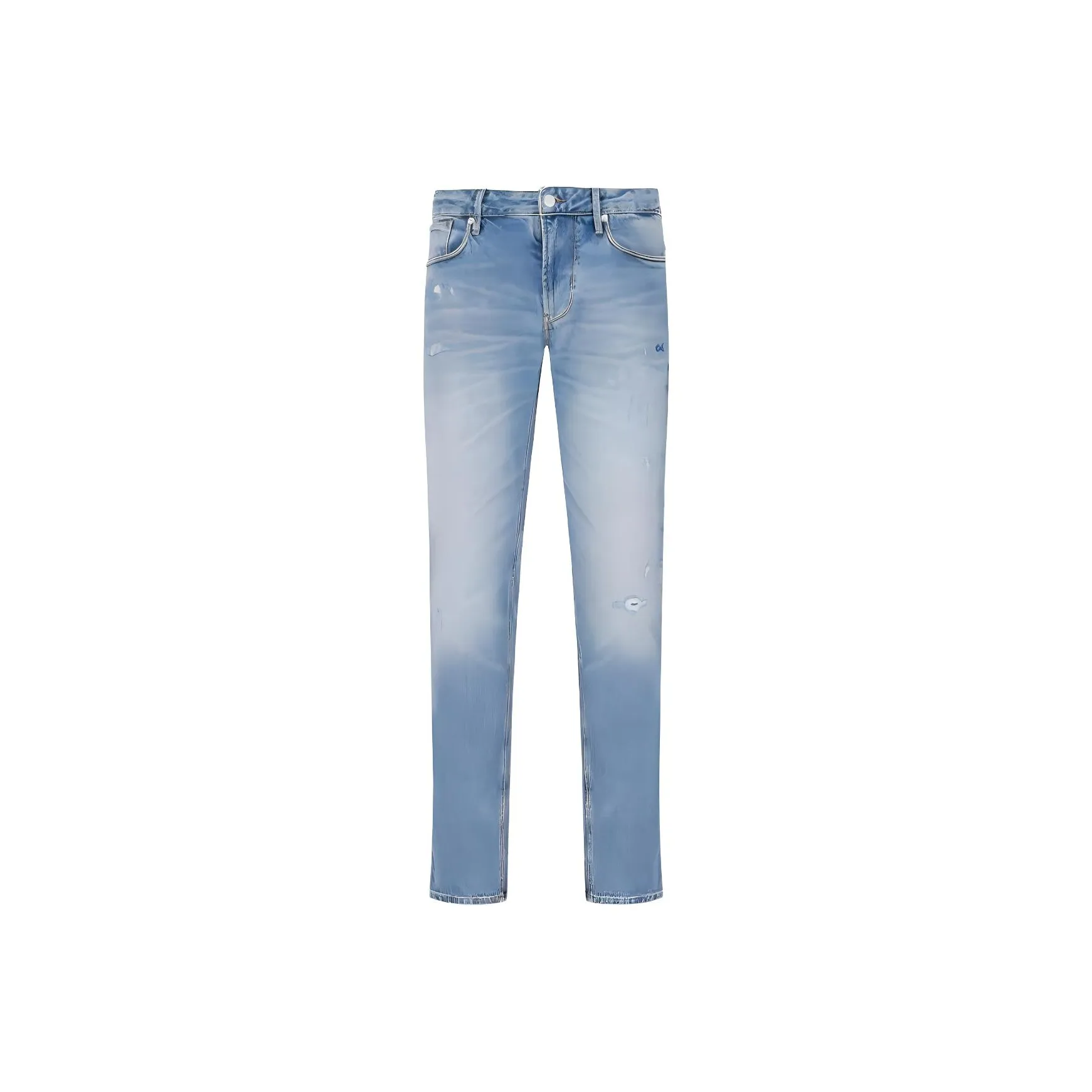 EMPORIO ARMANI Джинсы Мужские Светло-Синие