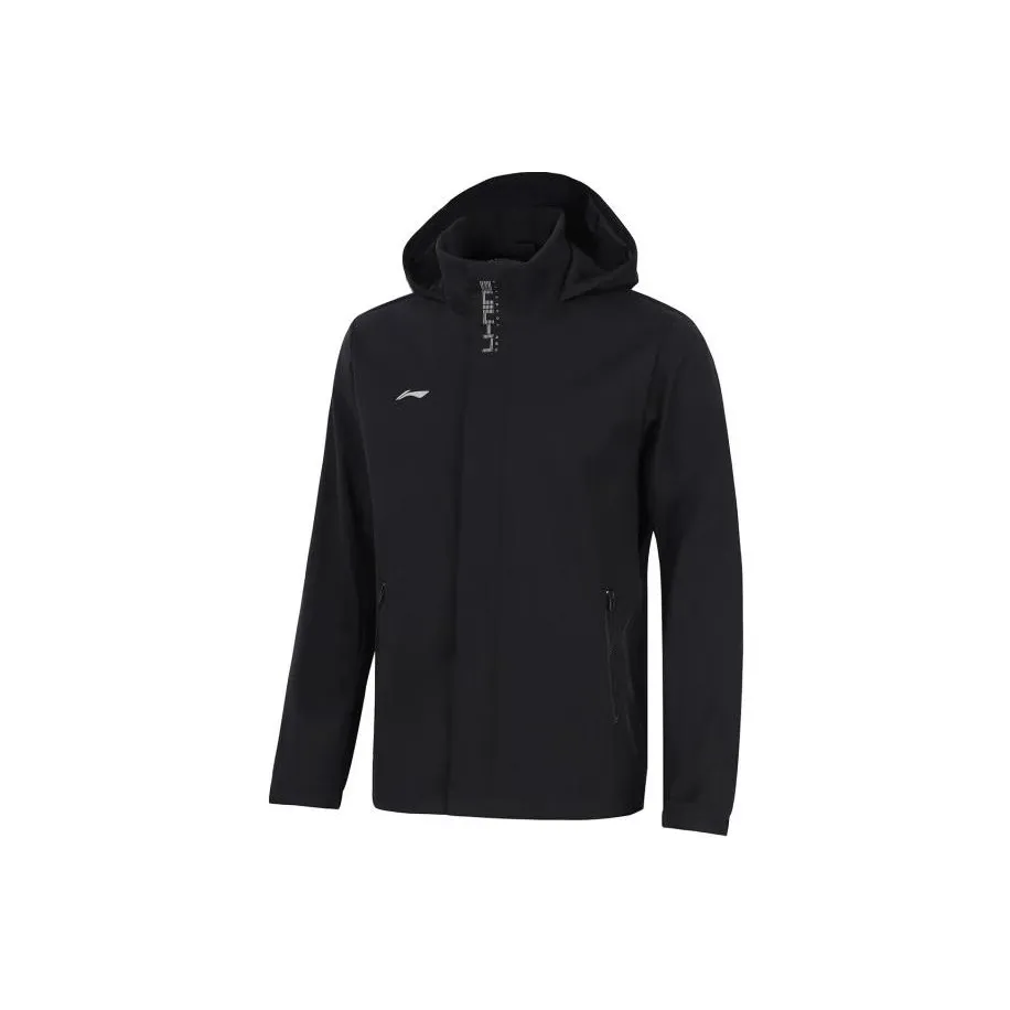 LiNing Fitness Series Trench Coat Men's Black
