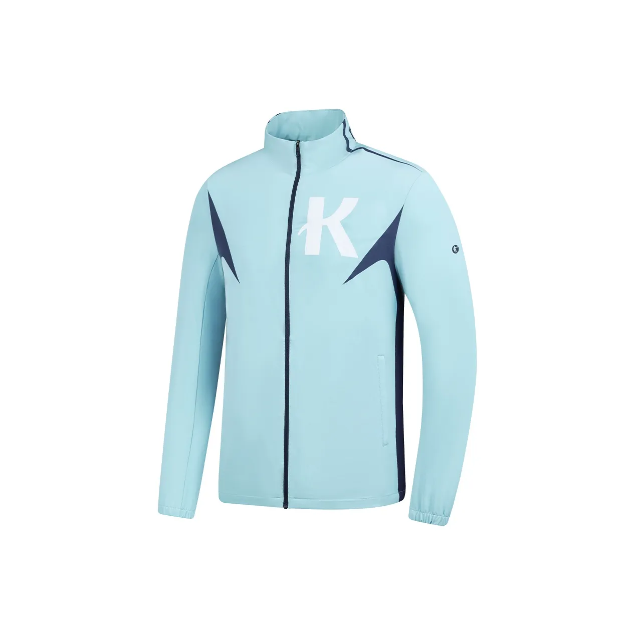 QIAODAN Тренчкот Мужской Rain Wave Blue Nova Blue