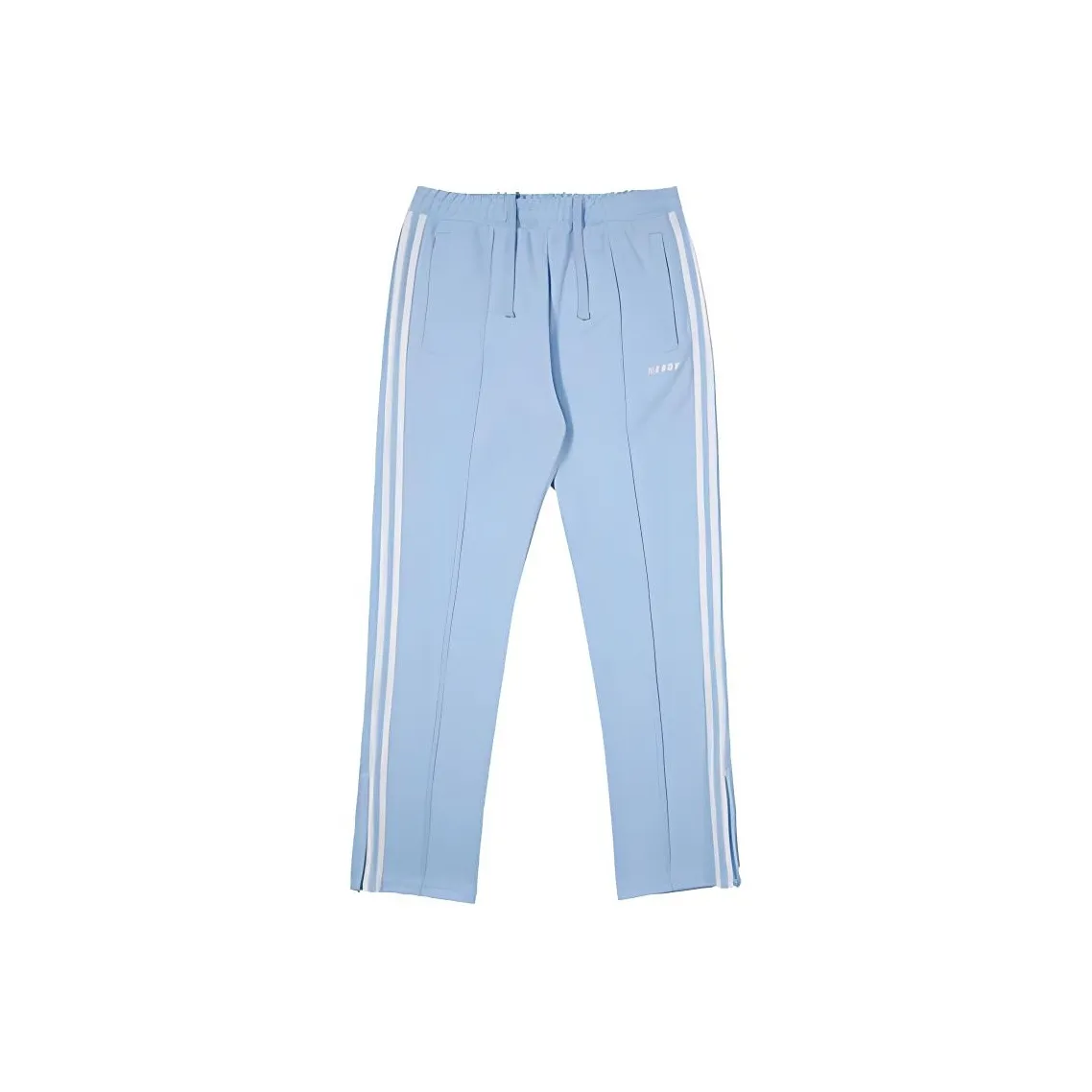 NERDY Knitted Sports Pants Unisex Light Blue