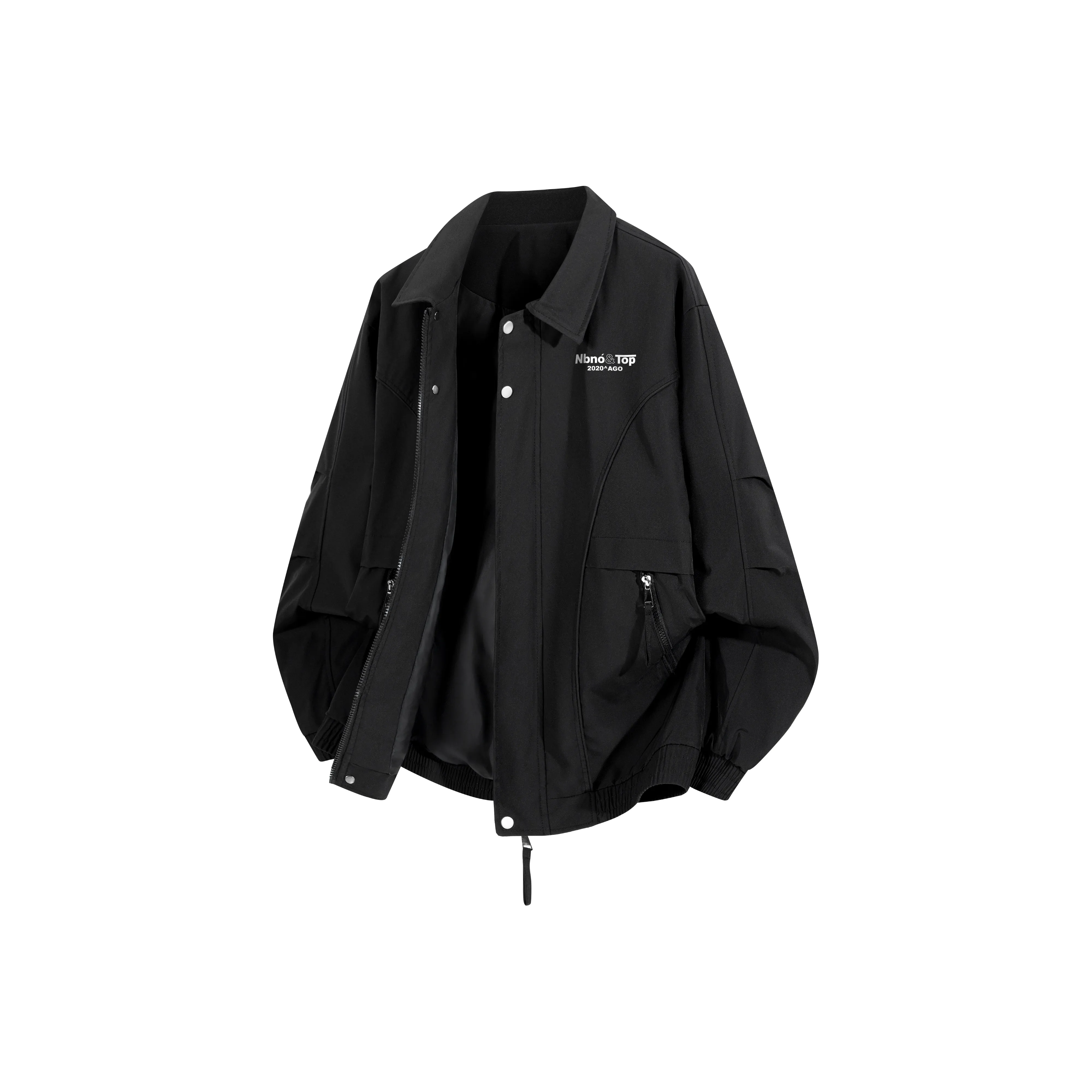 NBNO Jackets Coats Unisex Black