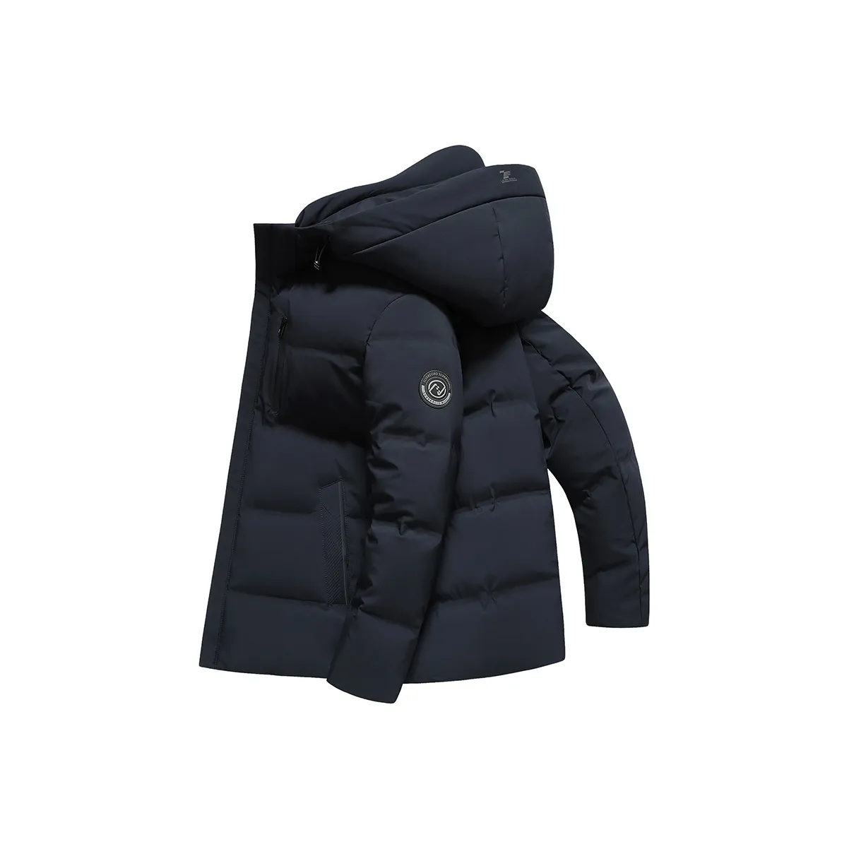 Yalu Dad'S Однотонный Business Men's Casual Versatile с Goose Down Extreme Cold Down Jacket Зимний Мужской