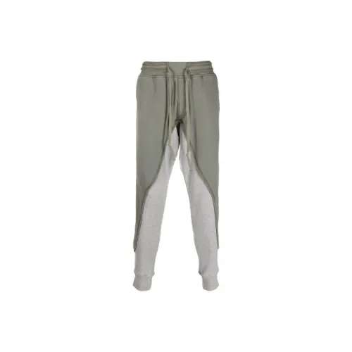 GREG LAUREN Зеленые Мужские Вязаные Спортивные Брюки