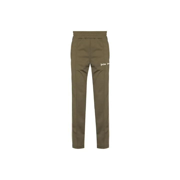 PALM ANGELS Knitted Sweatpants Men Green