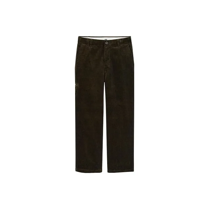UNIQLO FW22 Повседневные брюки Мужские Темно-умбровый