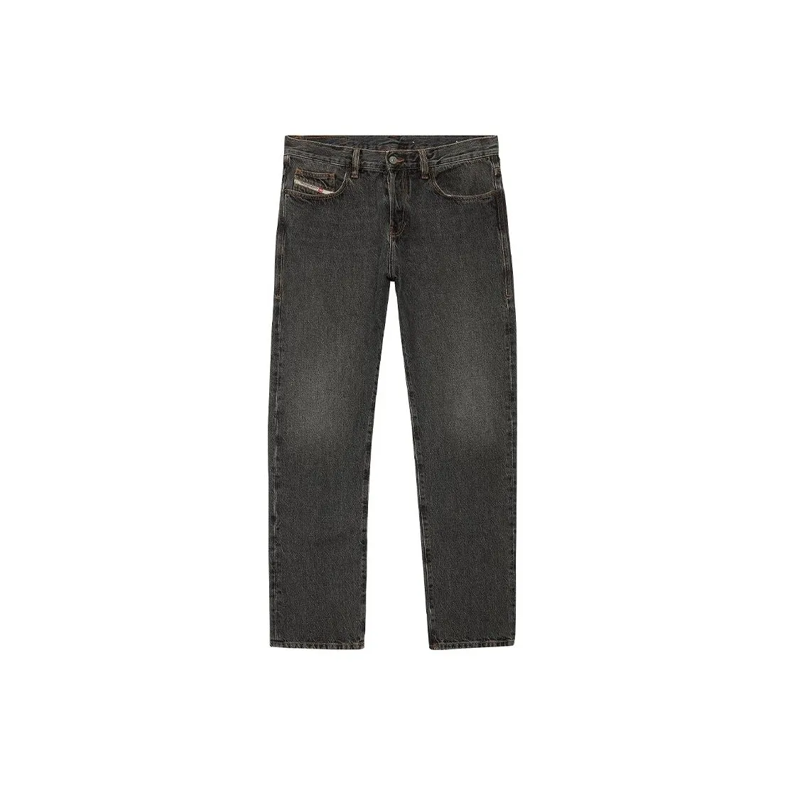 DIESEL Темно-серый Мужские Джинсы