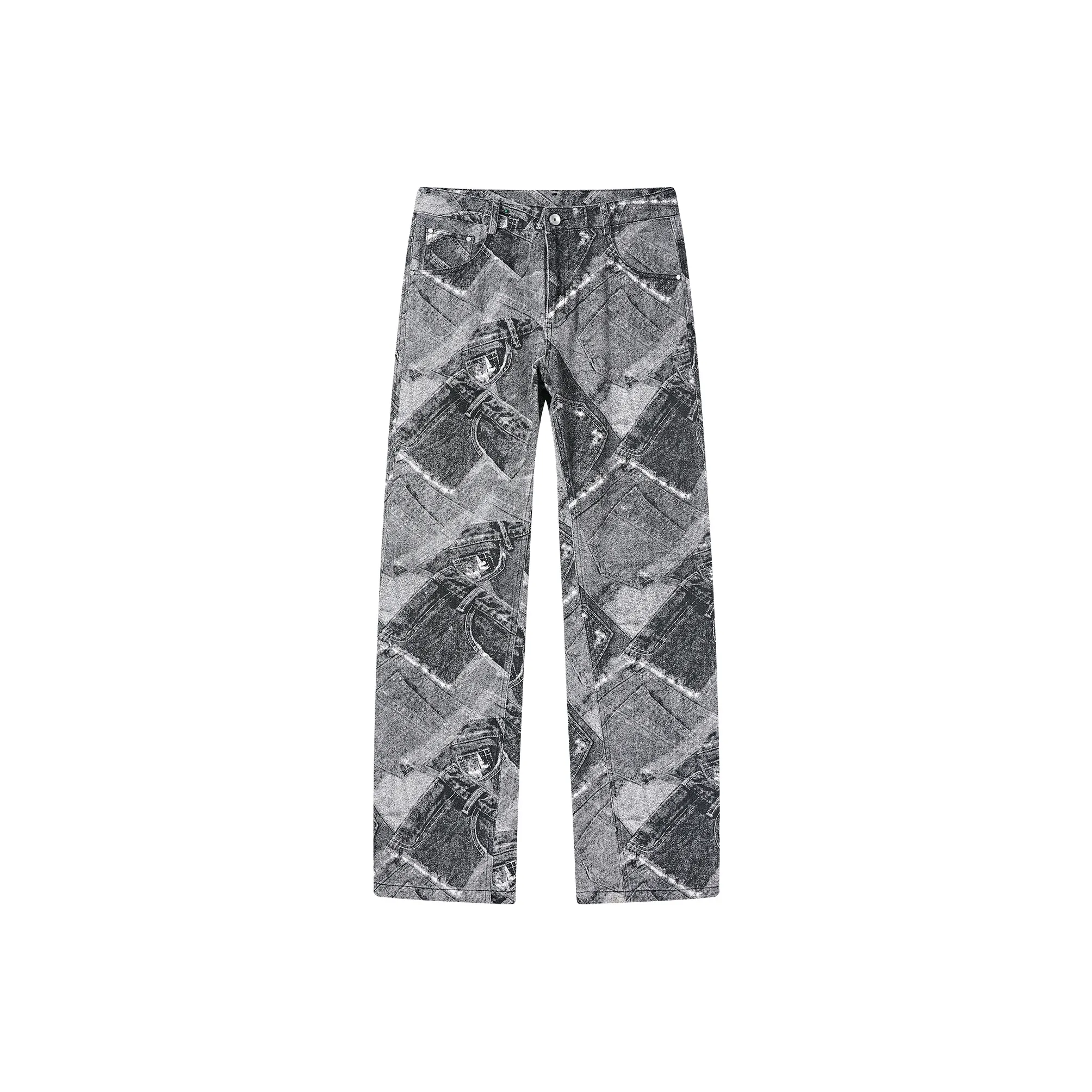 PASET Jeans Unisex Black Gray