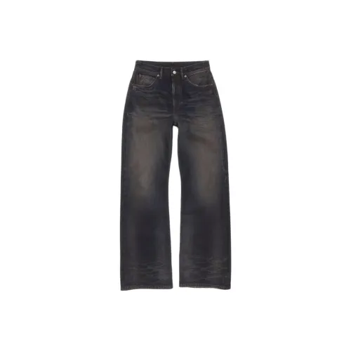 ACNE STUDIOS Темно-синие Мужские Джинсы