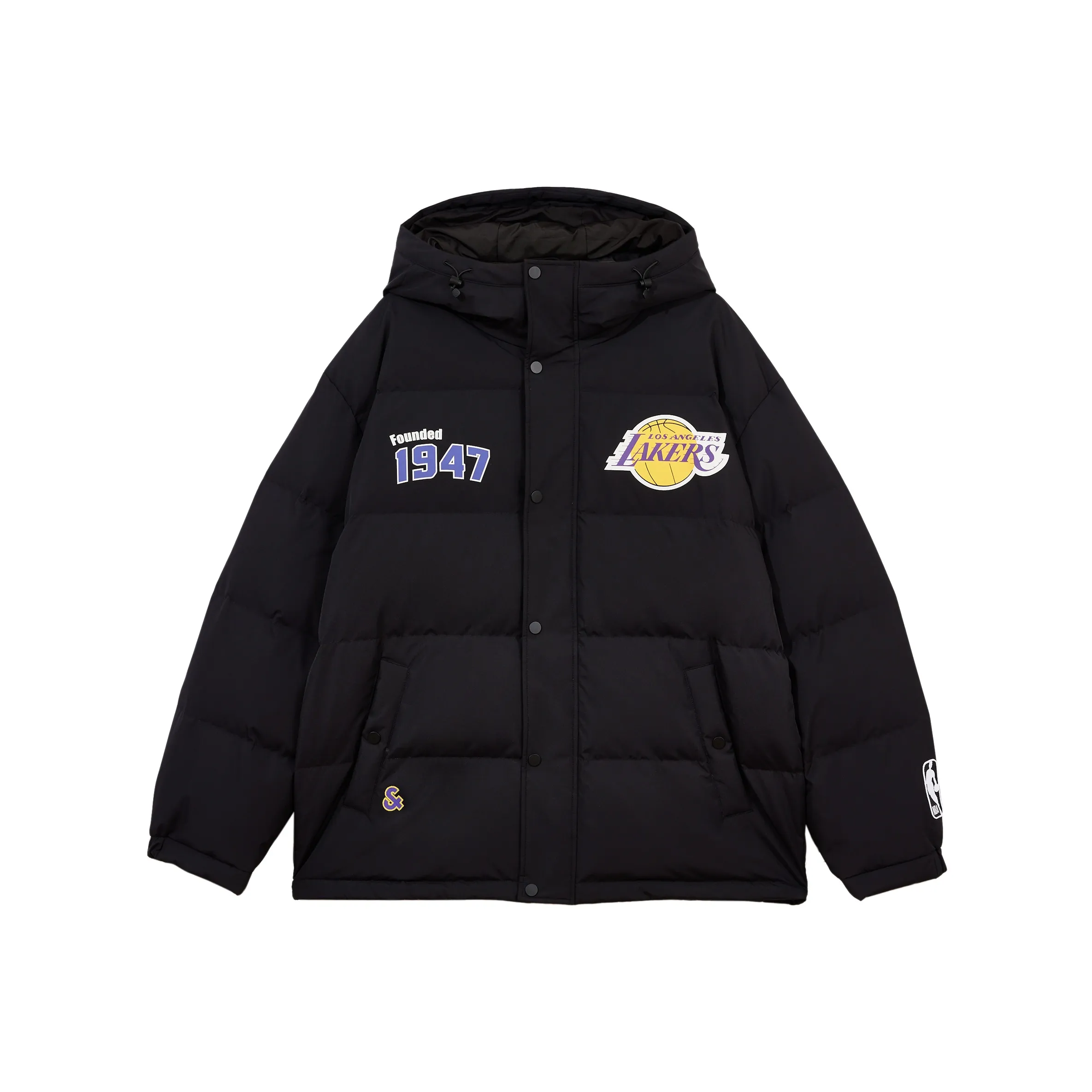 JACK JONES· X NBA Jack Jones X Lakers Nba Куртка из утиного пуха Унисекс Черный