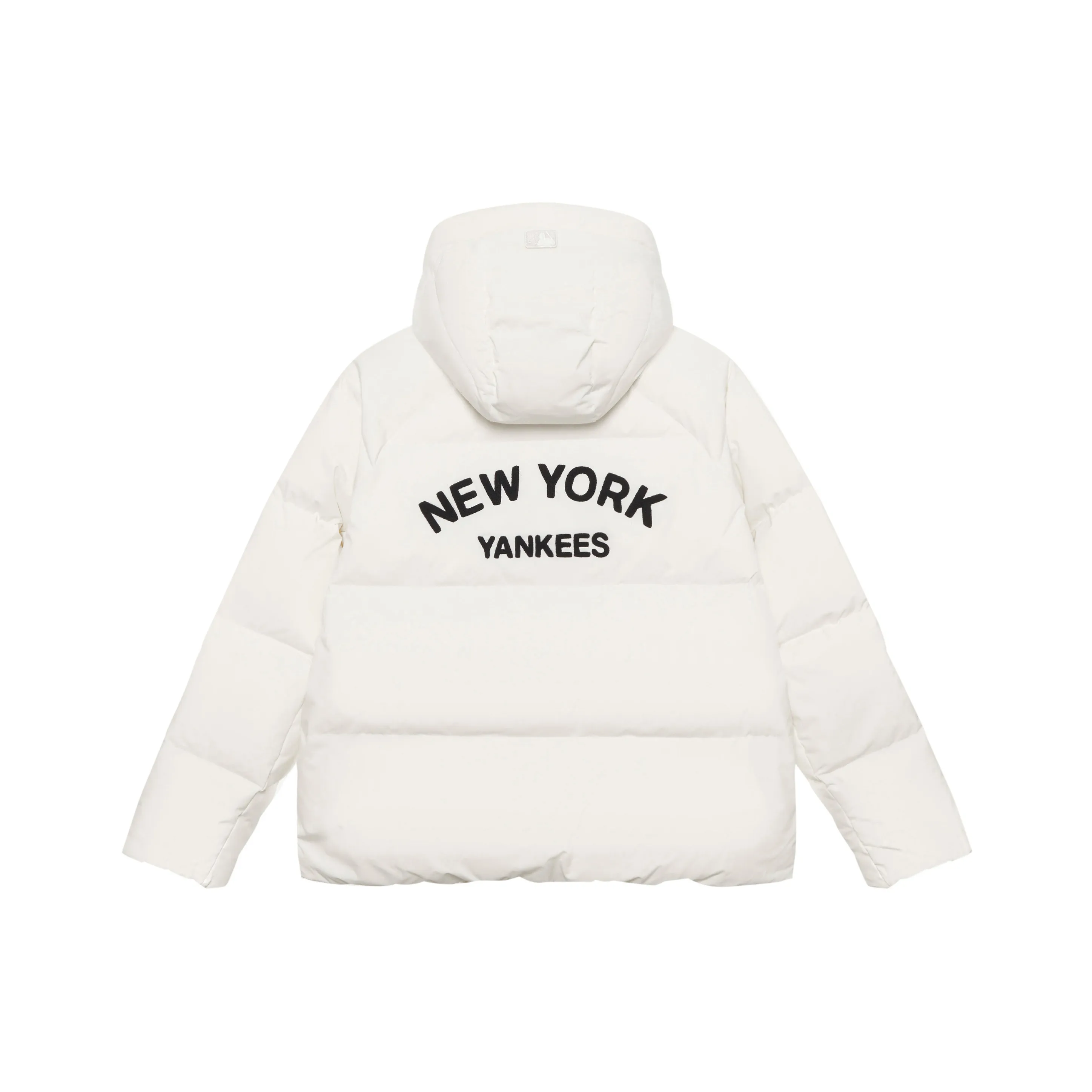 MLB Preppy Style Collection New York Yankees FW24 Пуховик Унисекс Кремовый