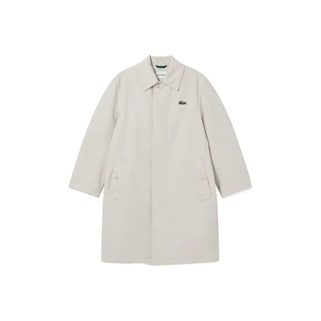 Тренчкот LACOSTE Collaboration Мужской Светлый Хаки