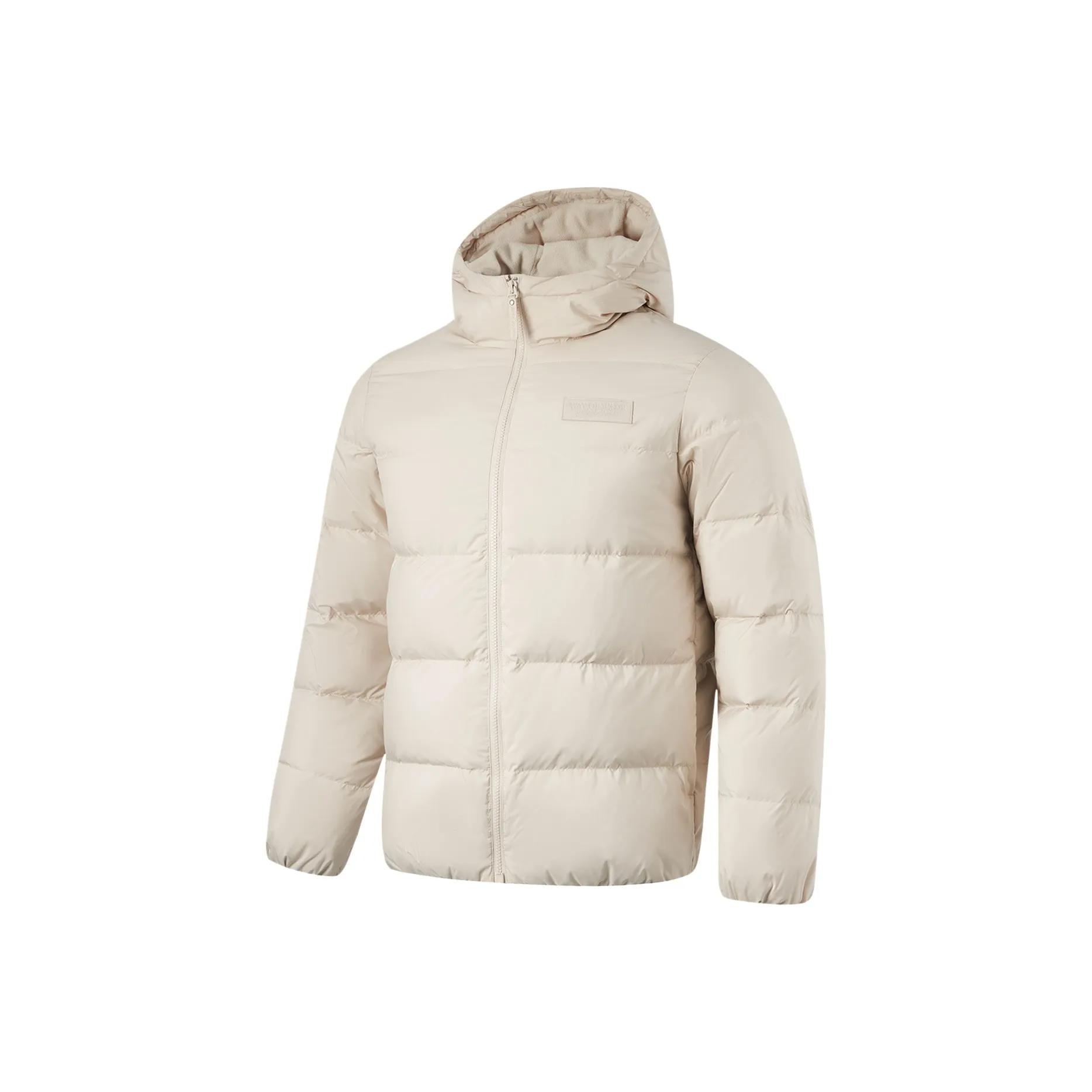 LINING Basketball Collection Пуховик Мужской Овсяный Серый